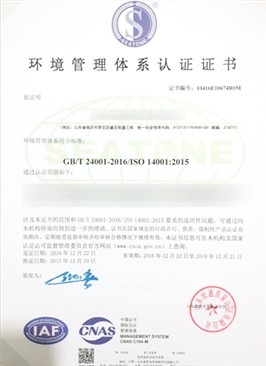 环境管理体系认证